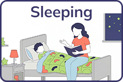 Sleeping-icon